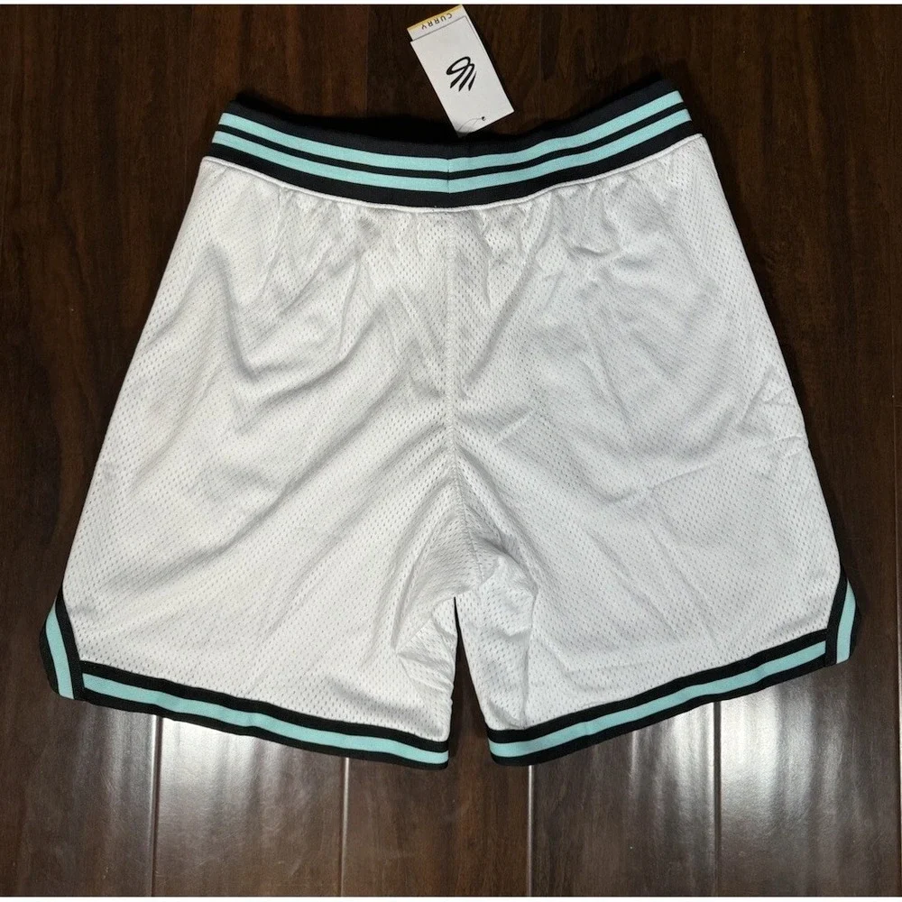 UNDER ARMOUR x Steph Curry NBA Jam Basketball Shorts White Mens Sz 2XL *NEW* $90